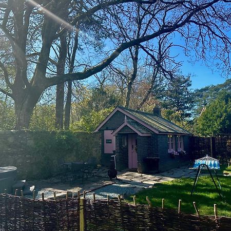 Tiny Romantic Retreat With Hot Tub On A Country Estate Near Cardigan Bay In Eryri Snowdonia Llanbedr  Ngoại thất bức ảnh